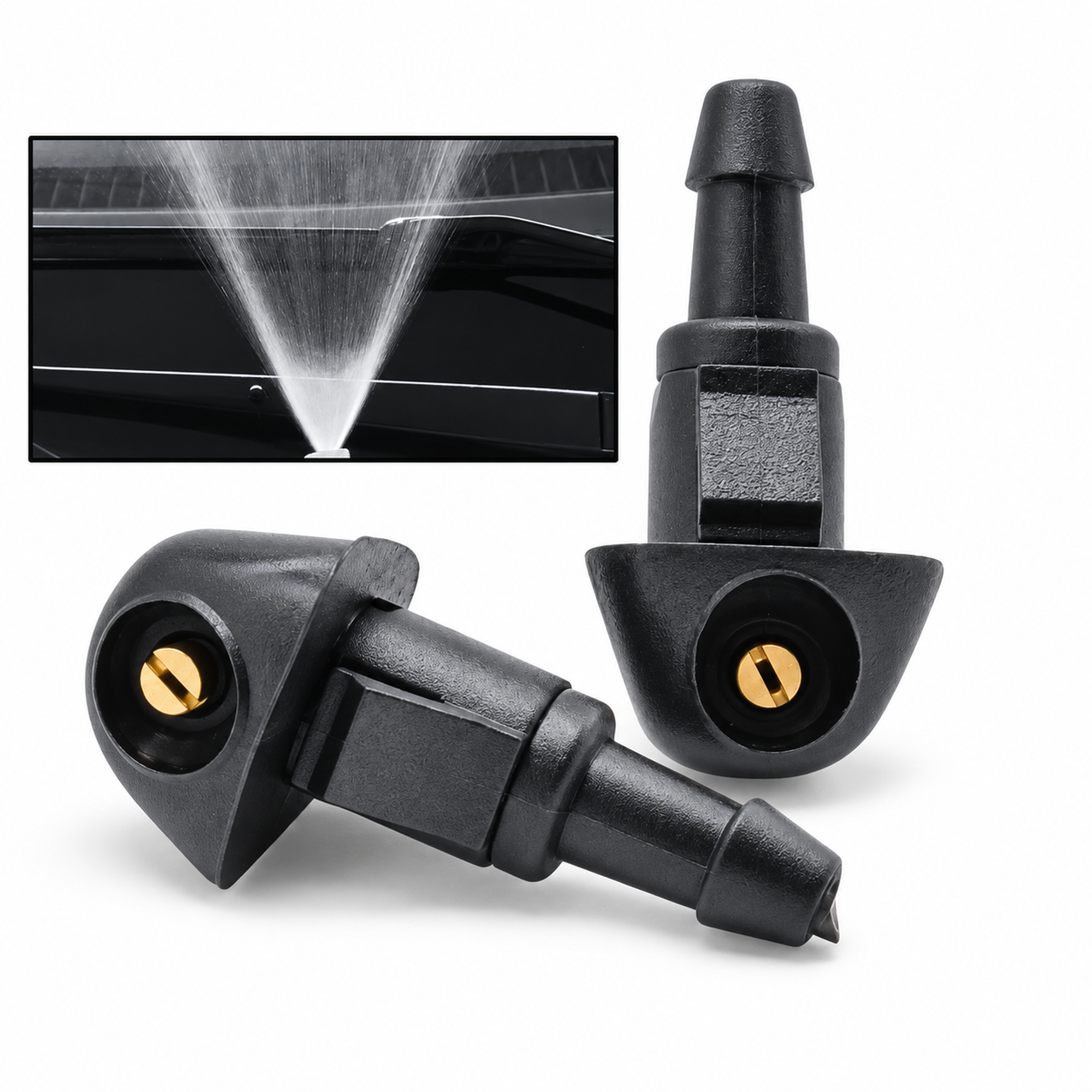For Honda Civic Fit Jazz CR-V Accord Front Windscreen Washer Nozzles Jet Spray – X13/HondaJet2pc – image 3