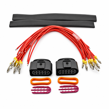 10 Pin Connector Plug Pigtail Prewired 2 Pack - VW Audi Headlight Temp Sensor Air Suspension 1J0973835 1J0973735 – X131/10pinWired – image 1