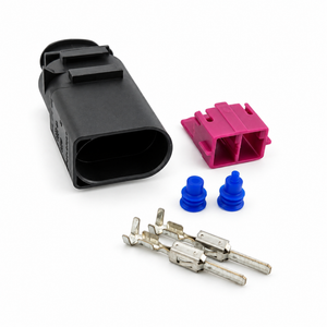 2 Pin Horn & Sensor Connector Plug Unwired Kit - VW Audi Seat Skoda 1J0973722 8D0973822 1717692-1 – X132/2pinUnwired – image 4