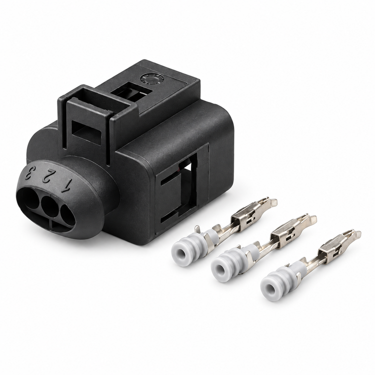 3 Pin / Way Camshaft Sensor Connector Plug for Skoda VW Audi 1J0973703 – X133/3pin – image 2
