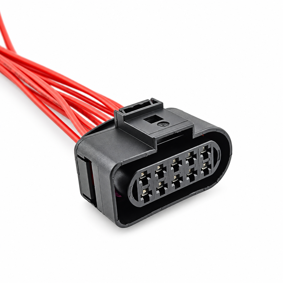 10 Pin Headlight Connector Plug Pigtail Prewired - VW Audi Seat Skoda 1J0973835 1J0973735 1813346-1 493577-1 – X135/10pinWired – image 4