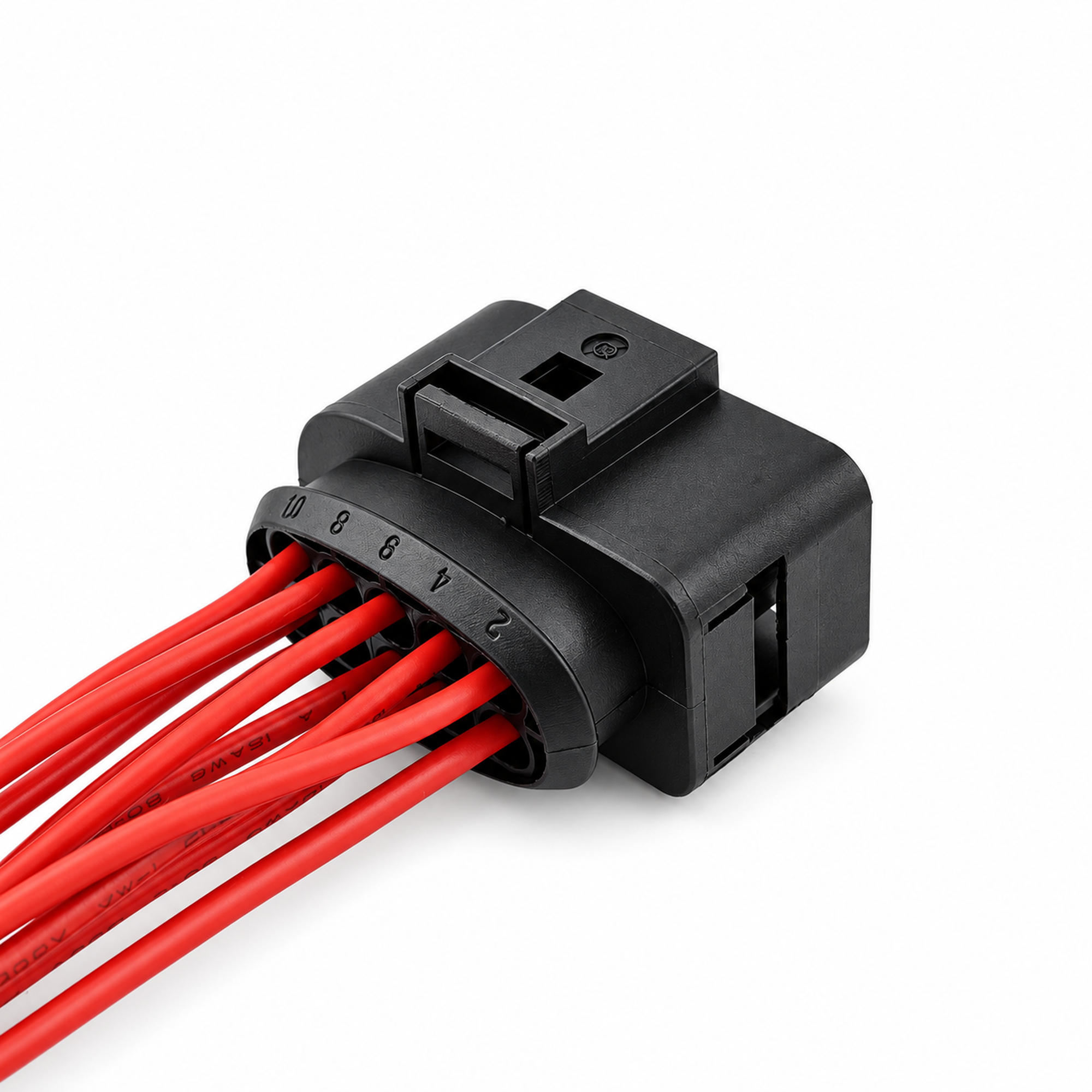 10 Pin Headlight Connector Plug Pigtail Prewired - VW Audi Seat Skoda 1J0973835 1J0973735 1813346-1 493577-1 – X135/10pinWired – image 5