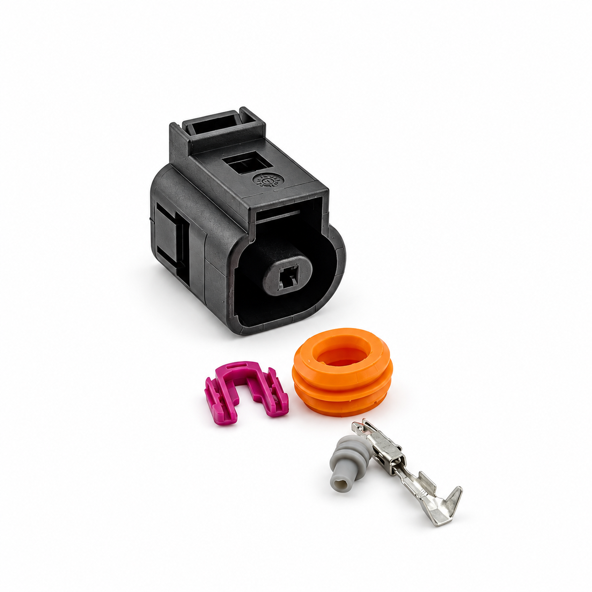 1 Pin Oil Pressure Sensor Connector Plug Unwired Kit - VW Audi Seat Skoda 1J0973701 – X136/1pinUnwired – image 2