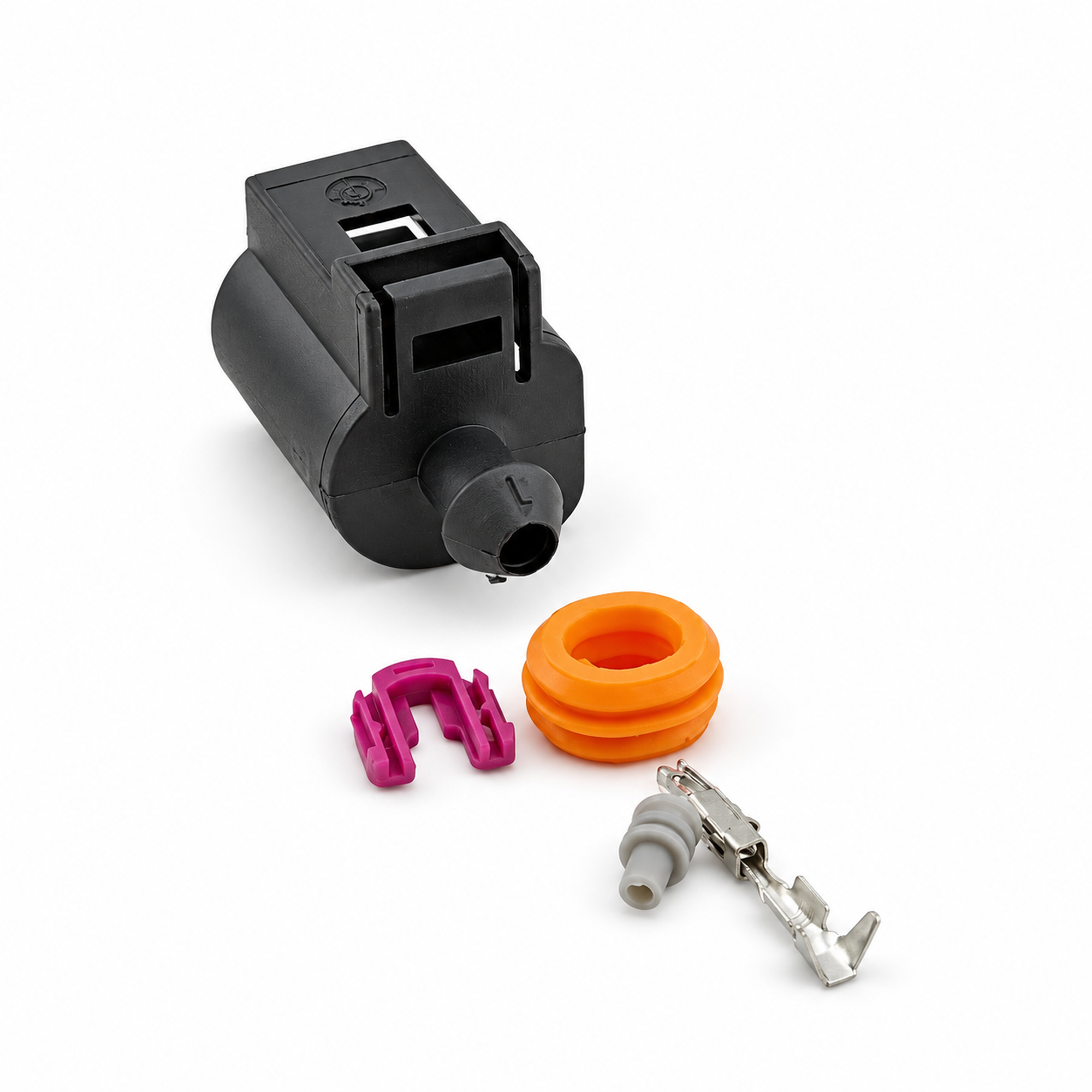 1 Pin Oil Pressure Sensor Connector Plug Unwired Kit - VW Audi Seat Skoda 1J0973701 – X136/1pinUnwired – image 3