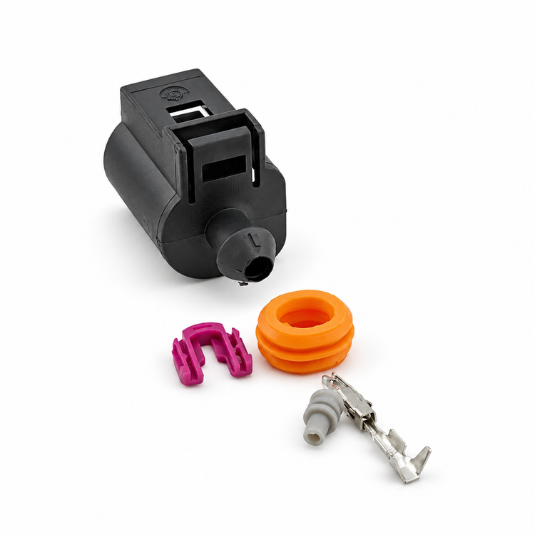 1 Pin Oil Pressure Sensor Connector Plug Unwired Kit - VW Audi Seat Skoda 1J0973701 – X136/1pinUnwired – image 3