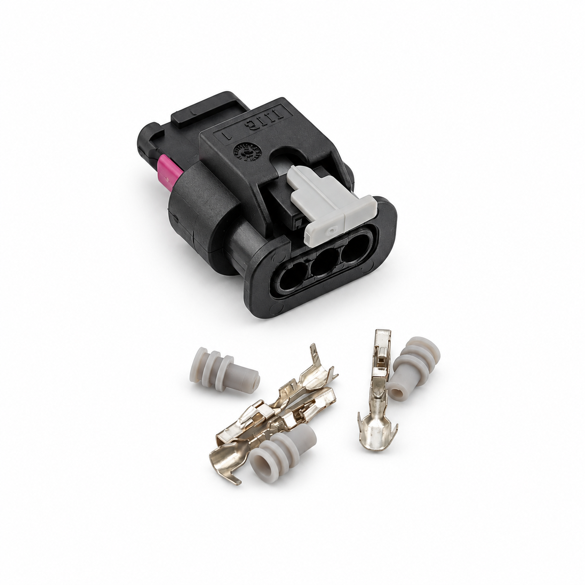 3 Pin PDC Parking Sensor Connector Plug Unwired Kit - Audi VW 4F0973703 1488991-5 1718653-1 1-1703494-1 – X138/3pinUnwired – image 3