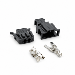 2 Pin Male & Female ABS Sensor Connector Plug Pair Unwired Kit - VW Golf Audi Seat Skoda 1J0972923 191972712 191972702 – X140/2pinUnwired – image 2