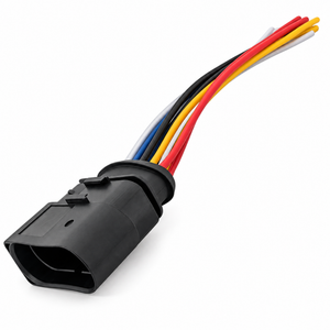 Pre-wired 10 Pin / Way Connector Plug for AUDI A6 C5 VW Seat Skoda 1J0973835 – X17/Connector – image 2