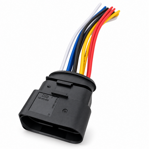 Pre-wired 10 Pin / Way Connector Plug for AUDI A6 C5 VW Seat Skoda 1J0973835 – X17/Connector – image 3