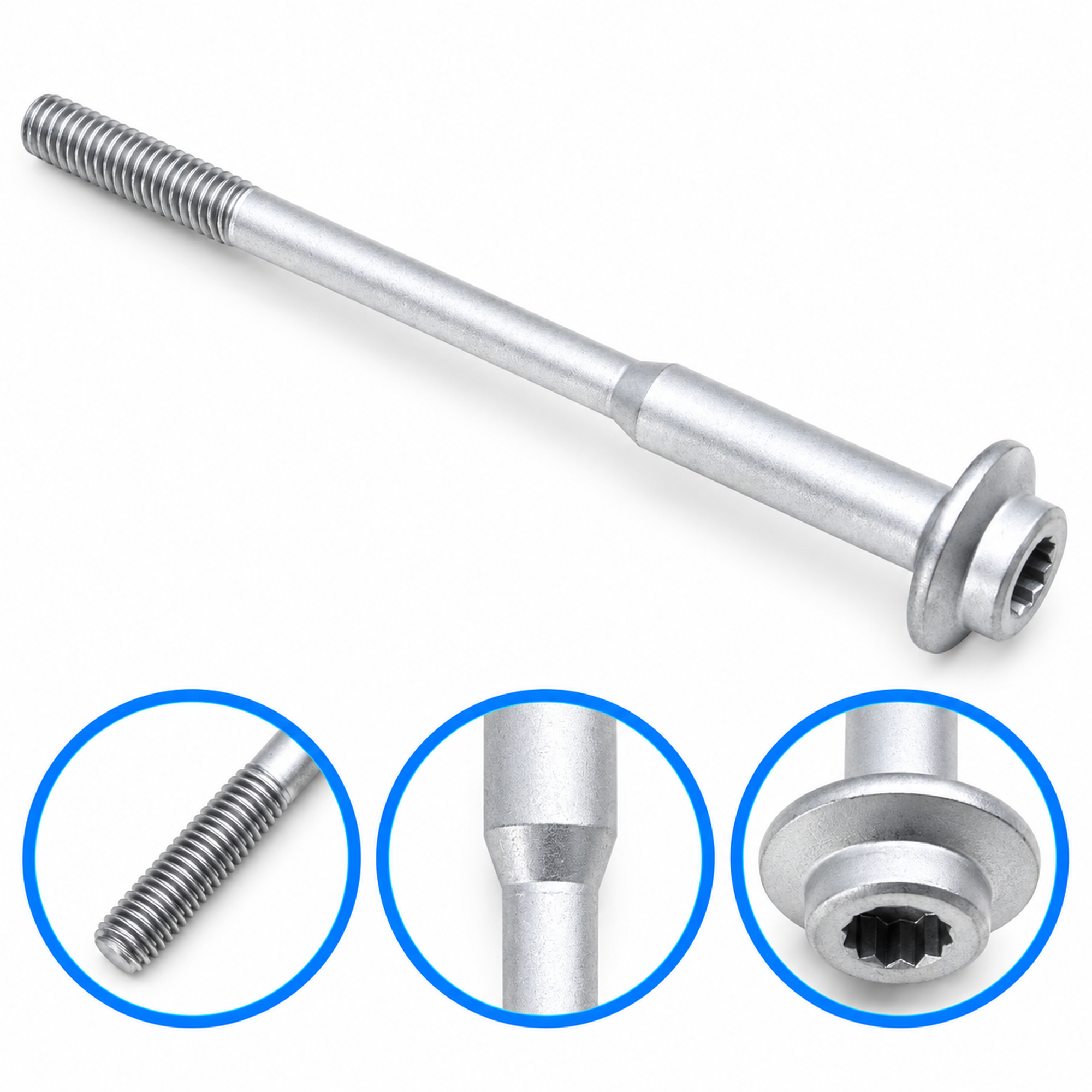 6pcs Injector Holder Retaining Bolt For Audi, Porsche, Volkswagen WHT004923 – X25/bolt6pcs.A084 – image 3