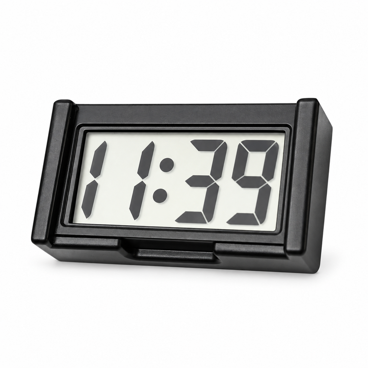 Mini LCD Digital Clock Self-Adhesive for Car Dashboard with Date – X32/Clock.A037 – image 5