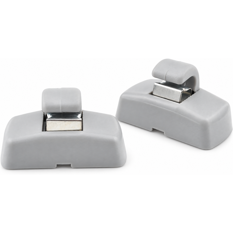 2pcs Grey Sun Visor Hook Clips 3B0857561B for VW Seat Skoda – X33/2pcsSunclip.A049 – image 8