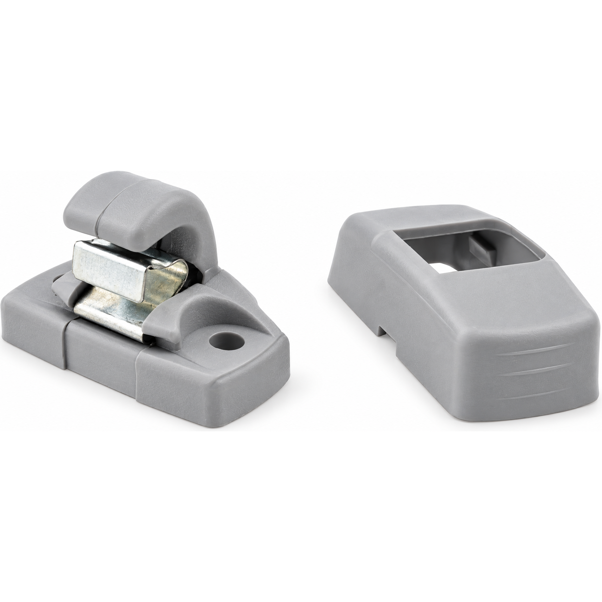 2pcs Grey Sun Visor Hook Clips 3B0857561B for VW Seat Skoda – X33/2pcsSunclip.A049 – image 2