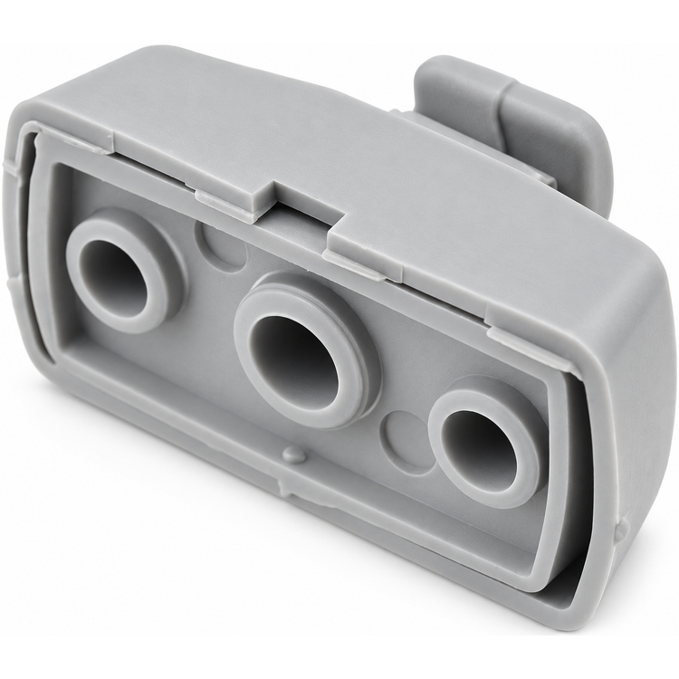 2pcs Grey Sun Visor Hook Clips 3B0857561B for VW Seat Skoda – X33/2pcsSunclip.A049 – image 3