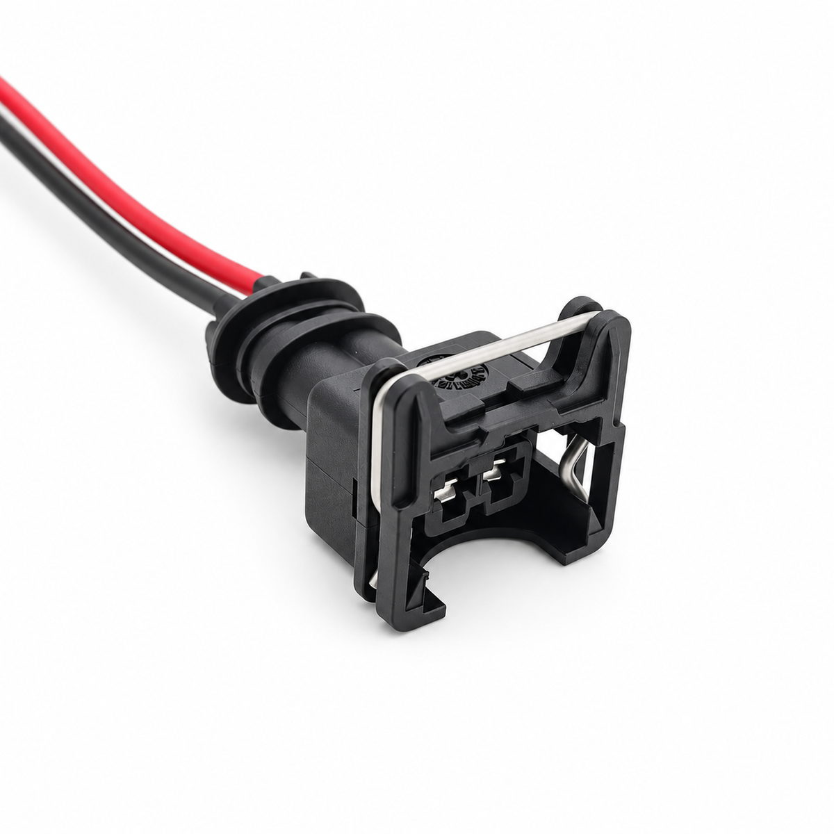 4 x Fuel Injector BOSCH Connector Plug EV1 OBD1 Pigtail Wiring Clips 2 Pin – X4/Z135/cables – image 2