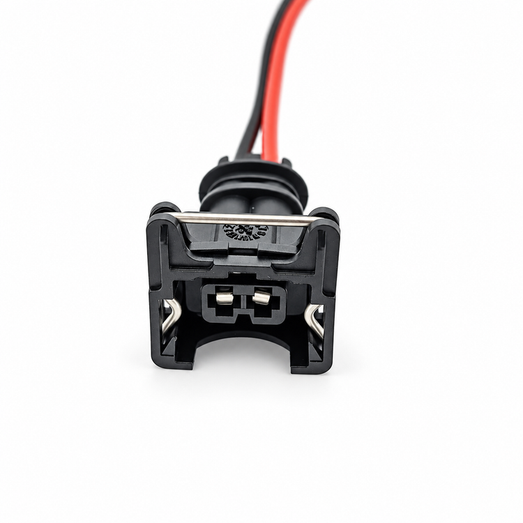 4 x Fuel Injector BOSCH Connector Plug EV1 OBD1 Pigtail Wiring Clips 2 Pin – X4/Z135/cables – image 3