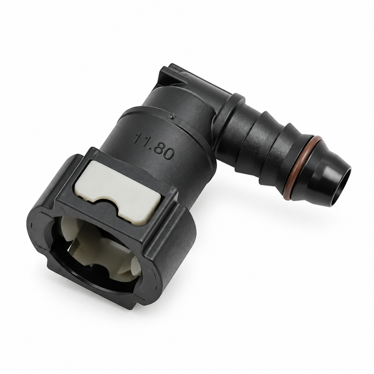 11.80 ID8 Angled Quick Release Fuel Line Hose Connector Universal – X45/M288-Fuel – image 2