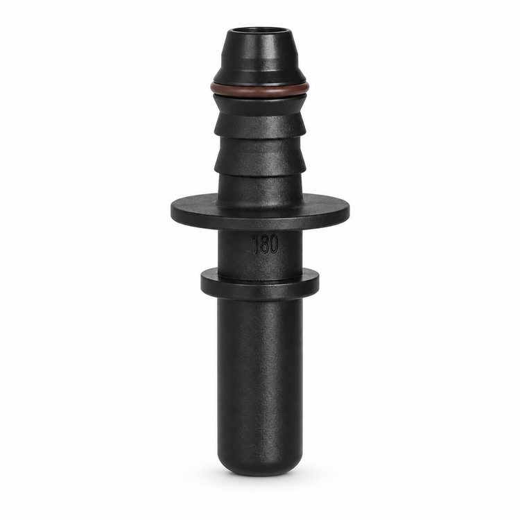 11.80 ID8 Straight Male Quick Release Fuel Line Hose Connector Universal