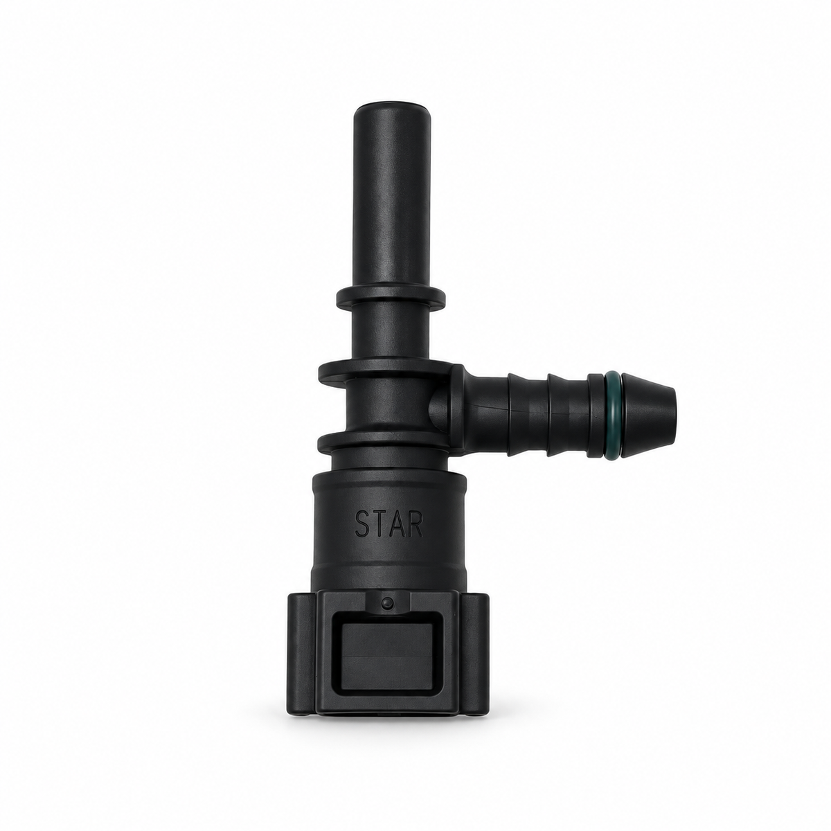 7.89 ID6 Tee L Quick Release Fuel Line Hose Connector Universal