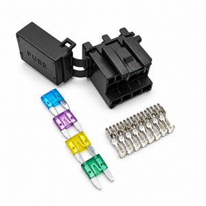 4 Way Fuse Box Mini Automotive Circuit Controller Box Medium Relay Assembly Car Fuse Holder – X56/SP213/fuse – image 4