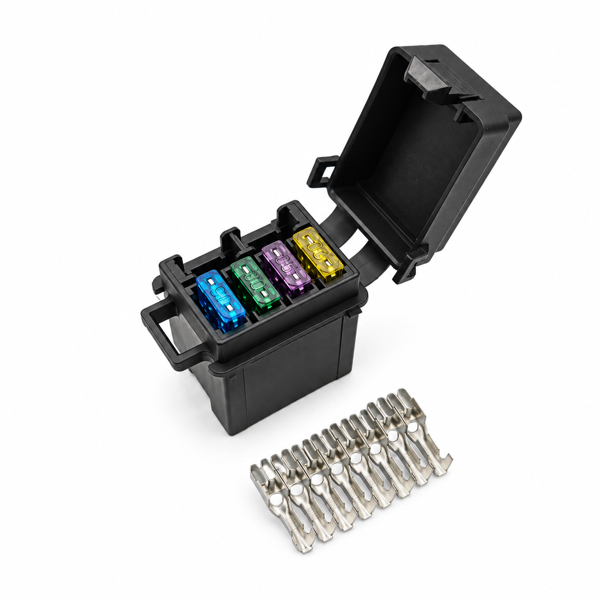 4 Way Fuse Box Mini Automotive Circuit Controller Box Medium Relay Assembly Car Fuse Holder – X56/SP213/fuse – image 7