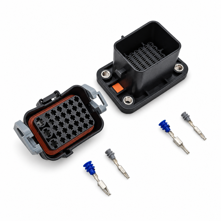 33pin Automobile 1332800FB 1332800MB Connector Waterproof Male Female Plug Socket DJ7331-1.5-3.5-11/21 With Terminal – X62/SP167/33pinM+F – image 8