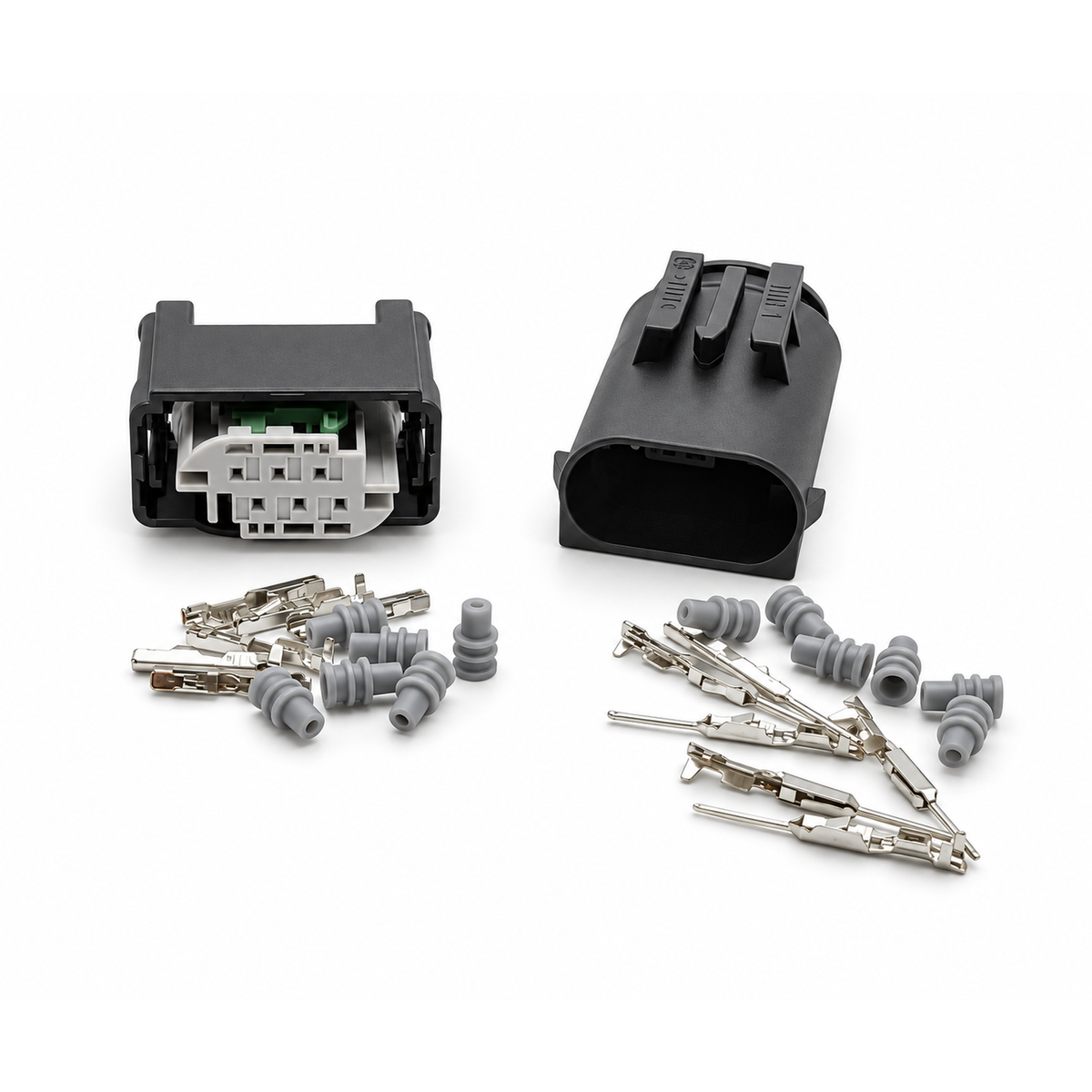 6 Pin MQS Automotive Male Female Connector 1-967616-1 1-967587-3 for VW AUDI BMW – X66/BAG-38/M+F-6pin – image 2