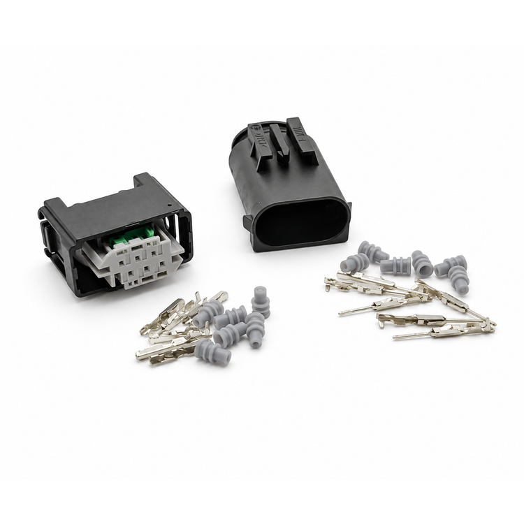 6 Pin MQS Automotive Male Female Connector 1-967616-1 1-967587-3 for VW AUDI BMW – X66/BAG-38/M+F-6pin – image 3