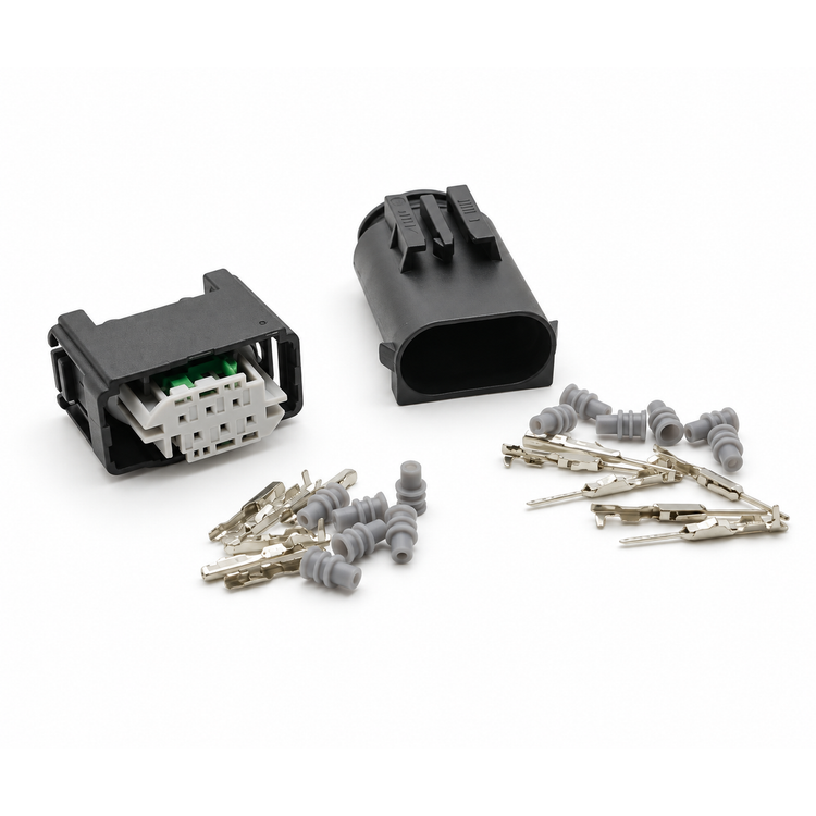 6 Pin MQS Automotive Male Female Connector 1-967616-1 1-967587-3 for VW AUDI BMW – X66/BAG-38/M+F-6pin – image 4