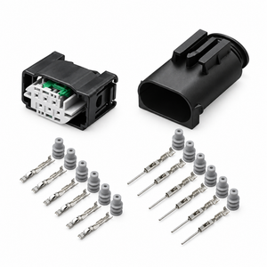 6 Pin MQS Automotive Male Female Connector 1-967616-1 1-967587-3 for VW AUDI BMW – X66/BAG-38/M+F-6pin – image 12