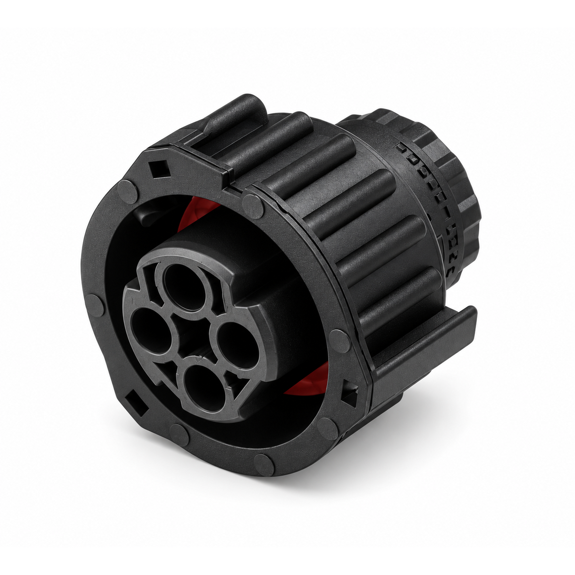 4 Pin Twist Lock Rear DIN Connector Kit 1-967325-1 Odometer / Rear Tail Light – X67/PNK 06.G/Male – image 2