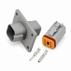 Deutsch DT Panel Flange Mount Male & Female Connector Sets 2/3/4/6/8/12 Pin – X68/DT/Flange-2Pin – image 9