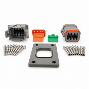 Deutsch DT Panel Flange Mount Male & Female Connector Sets 2/3/4/6/8/12 Pin – X68/DT/Flange-2Pin – image 15