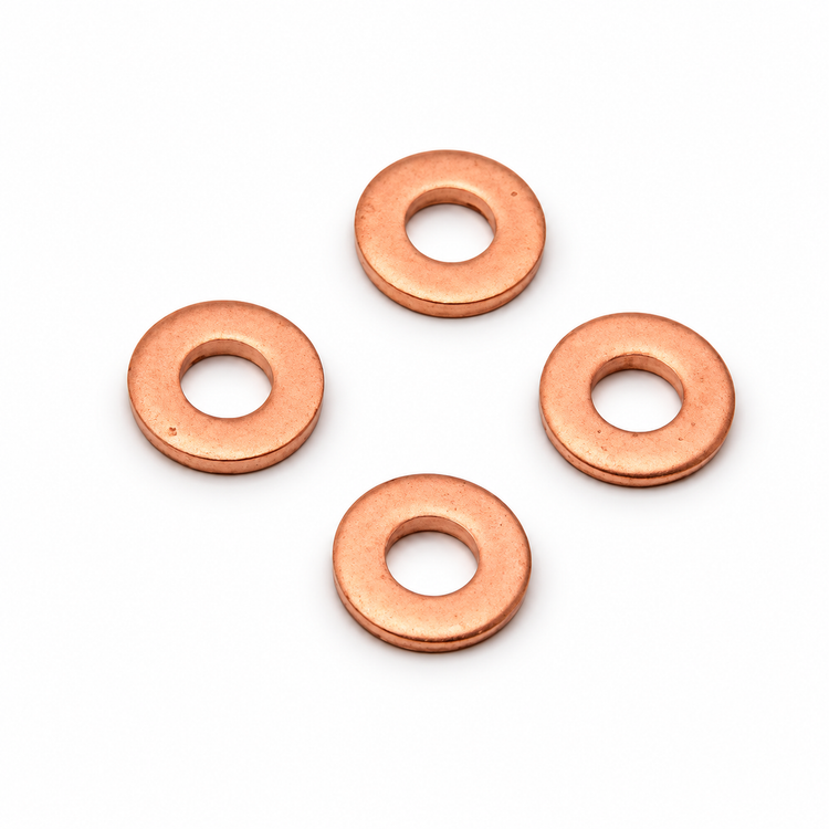 4pcs Fits Peugeot/Citroen 1.6 HDI DV6 injector Copper Washer Seals 198173/198185 – X81/o02/4pcs.washers – image 3