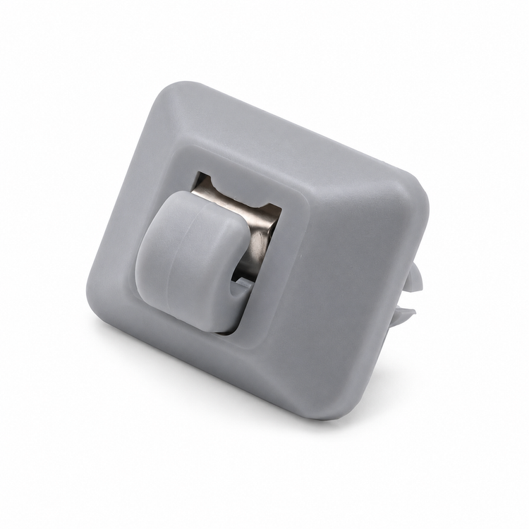 Sun Visor Hook Clip Bracket - Grey - For Audi A3 (8P) A4 (B6 B7) A5 Q3 Q5 TT – X87/T28/VisorClip – image 4