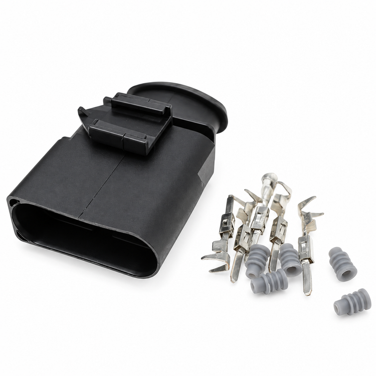 4 Pin Sealed Male JPT Connector Kit for VW AUDI VAG - 1J0973824 – X94/T33/4pinConnector – image 3