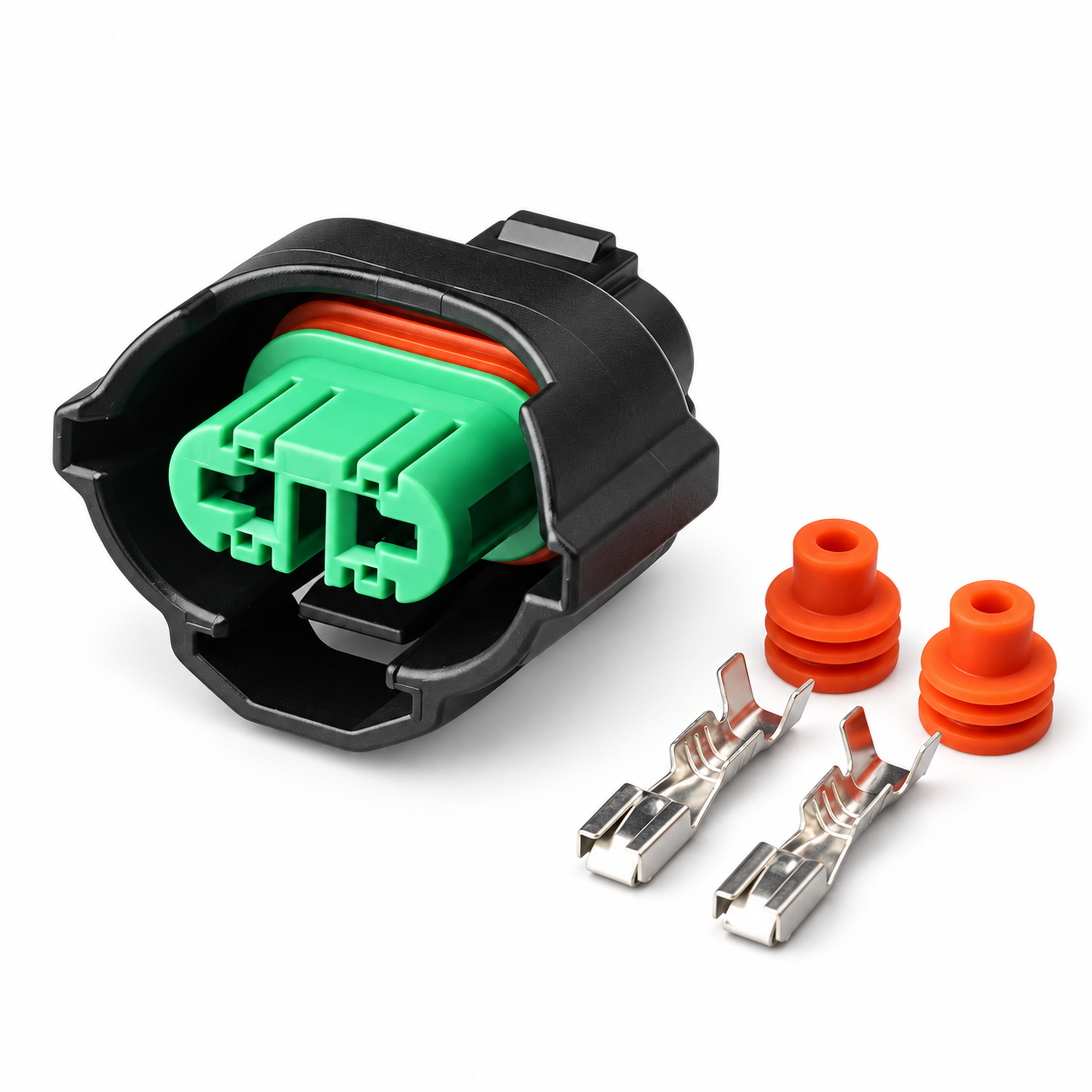 2 Pin H11 Socket H11 Headlight Bulb Connector Wiring Adapter Fits Honda Toyota – X95/T41/2pin – image 2