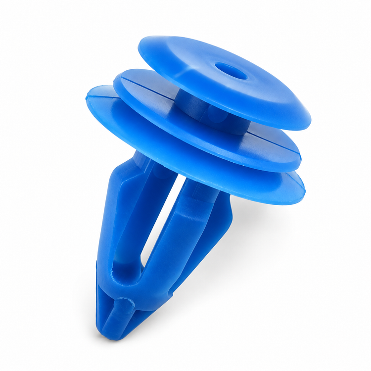 50x Blue Plastic Front Rear Wheel Arch Moulding Fasteners for Range Rover Evoque LR027255 – *Y05.O/ArchClips50pcs – image 3