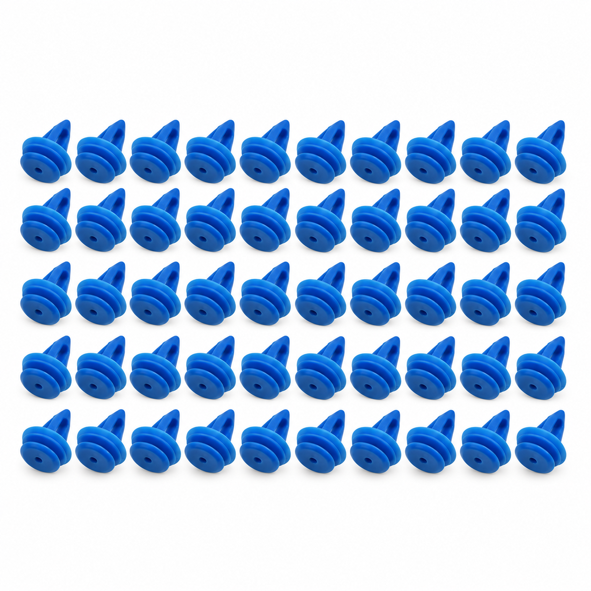 50x Blue Plastic Front Rear Wheel Arch Moulding Fasteners for Range Rover Evoque LR027255 – *Y05.O/ArchClips50pcs – image 6