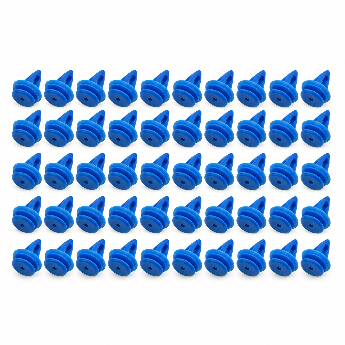 50x Blue Plastic Front Rear Wheel Arch Moulding Fasteners for Range Rover Evoque LR027255 – *Y05.O/ArchClips50pcs – image 6