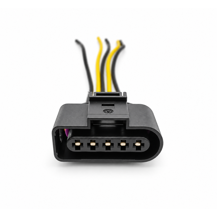 VW Audi - 5 Pin Connector Plug Wiring Socket Repair Loom - 1J0973725 4D0973725 – Y06.B/cable – image 2