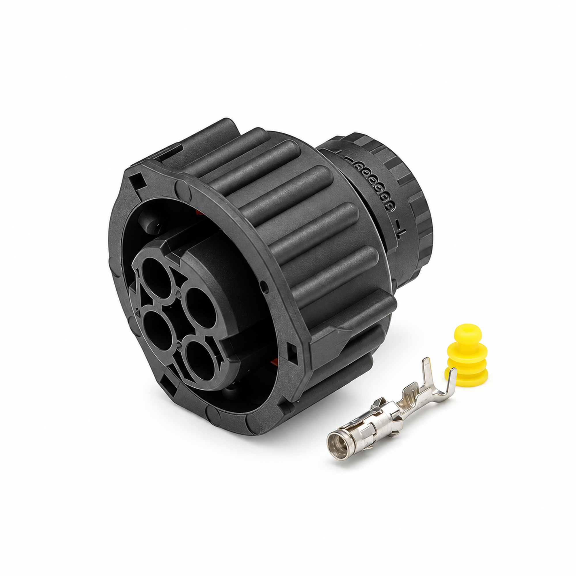 4 Pin Twist Lock Male Female Plug DIN Connector Kit 1-967402-1 1-967325-1 – Y08.R/4pinM+F – image 7