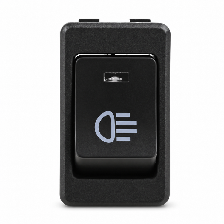 4 Pin 12V 35A Universal Car Fog Light Rocker Switch Dash Dashboard Blue LED – Y09/Rocker/M297 – image 5
