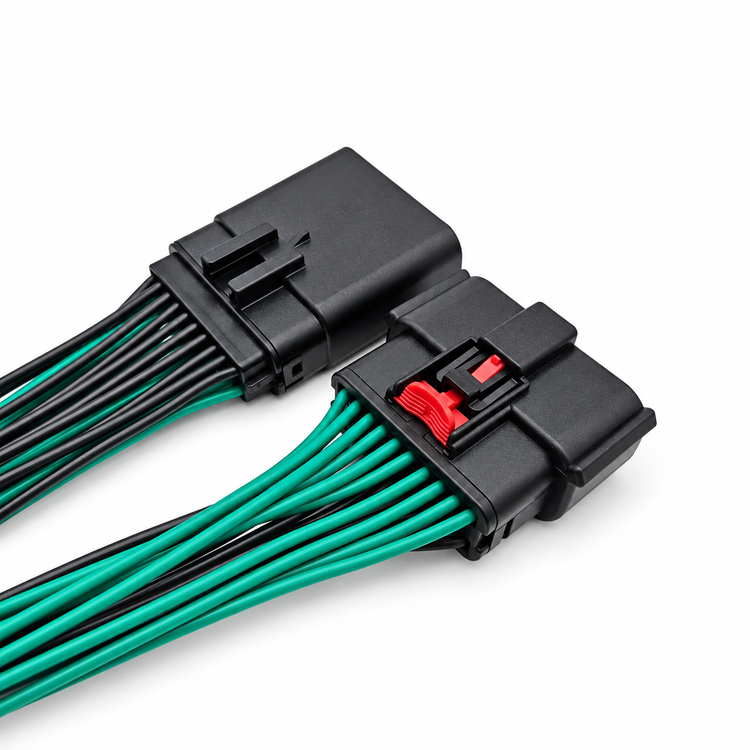 20 Pin Female & Male Connectors for Molex MX150 Prewired 33482-2132 / 33472-2001 – Y101/20pinM+Fcables – image 2