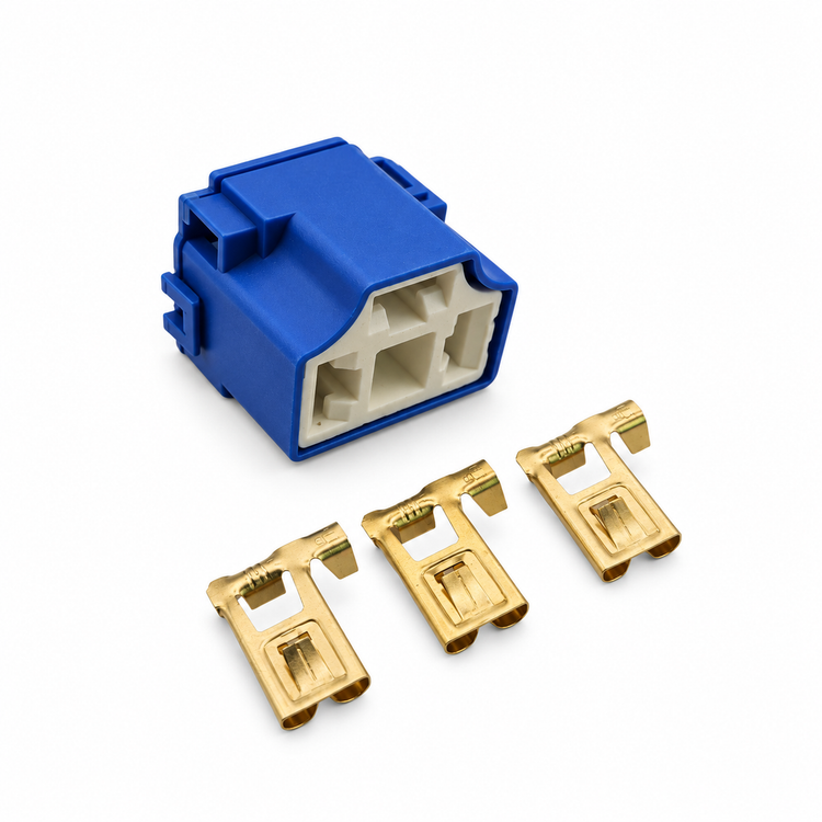 Ceramic H4 3 Pin Replacement Connector Plug And Terminals – Y106/3pin – image 4