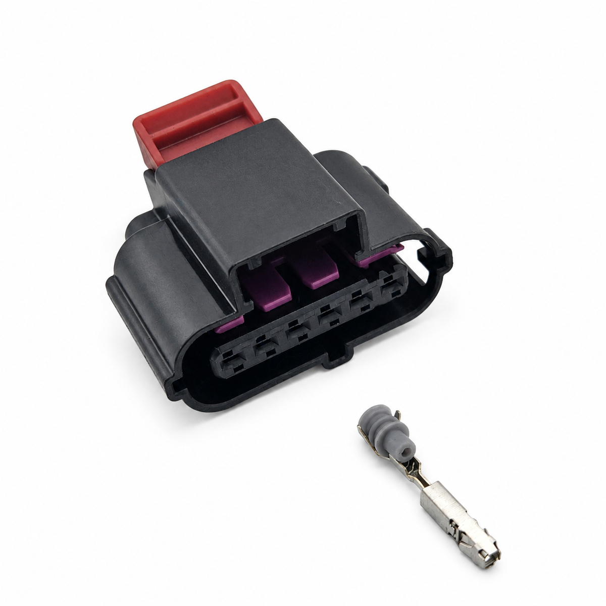 6 Pin For VW AUDI SKODA SEAT VOLVO 6 Way Throttle Position Sensor Plug Connector 8K0973706
