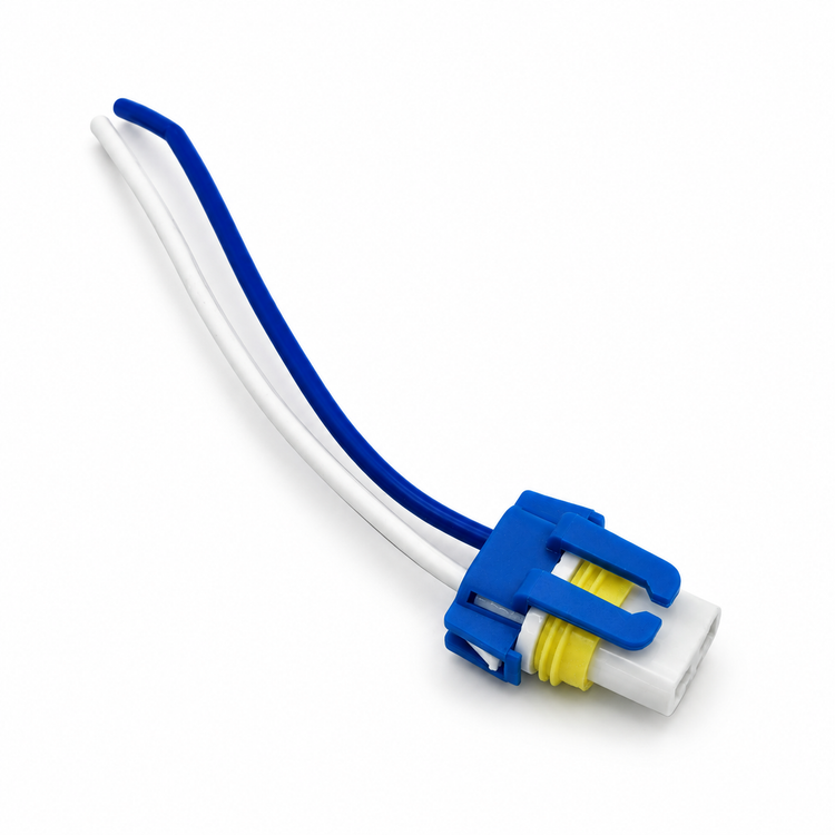 Ceramic H10 HB3 2 Pin Replacement Headlight Connector Plug with Pigtails – Y110/cable – image 4