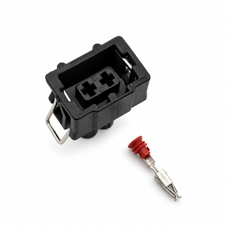 2 Pin Packard Timer Female Connector Plug 2 Groove – Y114/2pin – image 2