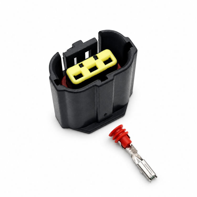 Land Rover Defender 3 Pin Female Connector Repair Plug for Stop/Tail Lamp/Light – Y116-3pin – image 2