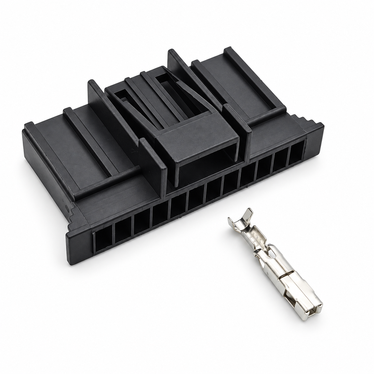 12 Pin Connector Plastic Black Housing Plug 12p FCI Harness Connector with Terminal Pins 211 PC122S0017 – Y119/12Pin – image 2